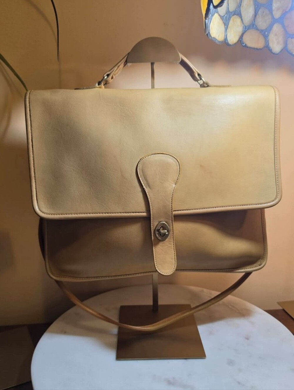 COACH vintage NYC Saddle Padfolio